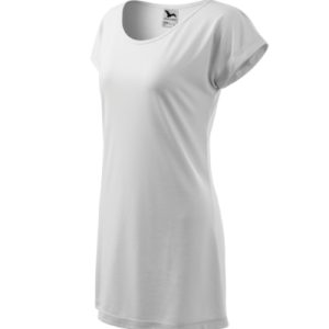 Póló/ruha n?i - Love-fehér