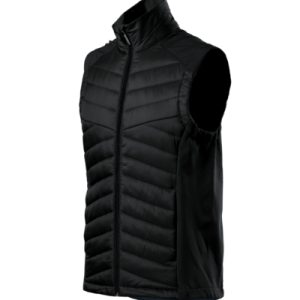 Hibrid mellény férfi - Cross-fekete